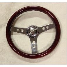 Wooden steering wheel