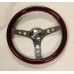 Wooden steering wheel