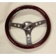 Wooden steering wheel