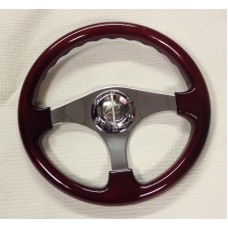 Wooden steering wheel