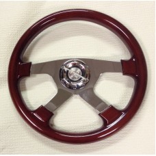 Wooden steering wheel