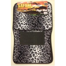 leopard car mats